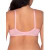 imageFruit of the Loom Womens Unlined Underwire BraCotton ampamp Spandex Blend for Natural Shape and FlexibilityBittersweet PinkWhtGrey Hthr