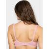 imageFruit of the Loom Womens Unlined Underwire BraCotton ampamp Spandex Blend for Natural Shape and FlexibilityBittersweet PinkWhtGrey Hthr