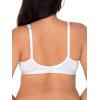 imageFruit of the Loom Womens Unlined Underwire BraCotton ampamp Spandex Blend for Natural Shape and FlexibilityBlack HueSandWhite 86ck