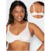 imageFruit of the Loom Womens Unlined Underwire BraCotton ampamp Spandex Blend for Natural Shape and FlexibilityBlack HueSandWhite 86ck
