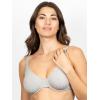 imageFruit of the Loom Womens Unlined Underwire BraCotton ampamp Spandex Blend for Natural Shape and FlexibilityBlk White 86ck Grey Heather