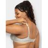 imageFruit of the Loom Womens Unlined Underwire BraCotton ampamp Spandex Blend for Natural Shape and FlexibilityBlk White 86ck Grey Heather