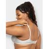 imageFruit of the Loom Womens Unlined Underwire BraCotton ampamp Spandex Blend for Natural Shape and FlexibilityDancing RosebudsLilasGrey