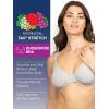 imageFruit of the Loom Womens Unlined Underwire BraCotton ampamp Spandex Blend for Natural Shape and FlexibilityDancing RosebudsLilasGrey
