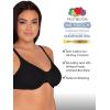 imageFruit of the Loom Womens Unlined Underwire BraCotton ampamp Spandex Blend for Natural Shape and FlexibilityPurple VelvetBlushingBlack