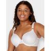 imageFruit of the Loom Womens Smooth Cotton TShirt Bra Pack  UltraSoft Flexible and Invisible Under TeesBlackWhiteGrey Heather