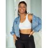 imageFruit of The Loom Womens 2Pack Full Coverage Wireless Bra w Built In Pads  All Day ComfortLilac WhisperWhite