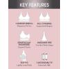 imageFruit of The Loom Womens 2Pack Full Coverage Wireless Bra w Built In Pads  All Day ComfortOlive NightBlack Hue