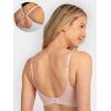 imageFruit of the Loom Womens 2Pack Stretch Wireless Bra wBuilt in PadsRose ShadowGrey Heather