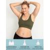 imageFruit of the Loom Womens 3Pack Seamless FullCoverage Wireless BraDesert DuskOlive NightBlack