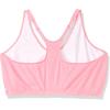 imageFruit of the Loom Womens Adjustable Shirred Front Racerback Sports Bra Multi Pack OptionsHeather Grey