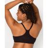 imageFruit of the Loom Womens Adjustable Shirred Front Racerback Sports Bra Multi Pack OptionsHeather GreyWhiteBlackHeather GreyWhiteBlack 6pack