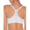 imageFruit of the Loom Womens Adjustable Shirred Front Racerback Sports Bra Multi Pack OptionsHeather GreyWhiteBlue Gem