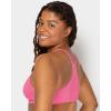 imageFruit of the Loom Womens Adjustable Shirred Front Racerback Sports Bra Multi Pack OptionsNeon Pink HeatherWhiteGrey Heather