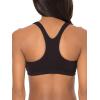 imageFruit of the Loom Womens Adjustable Shirred Front Racerback Sports Bra Multi Pack OptionsWhiteHeather GreyBlack Hue