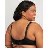 imageFruit of the Loom Womens Fit for Me Collection Plus Size Seamless Wireless Bra  Luxurious Blend for Ultimate ComfortBlack Hue
