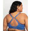 imageFruit of the Loom Womens Fit for Me Collection Plus Size Seamless Wireless Bra  Luxurious Blend for Ultimate ComfortDutch Blue