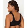 imageFruit of the Loom Womens MultiPack Front Closure Cotton BraBlackBlack
