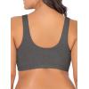 imageFruit of the Loom Womens MultiPack Front Closure Cotton BraBlushing RoseCharcoal Heather 2pack