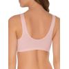 imageFruit of the Loom Womens MultiPack Front Closure Cotton BraBlushing RoseCharcoalWhite 3pack