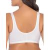 imageFruit of the Loom Womens MultiPack Front Closure Cotton BraLilac WhisperWhitePurple Velvet