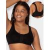 imageFruit of the Loom Womens MultiPack Front Closure Cotton BraSandBlack 2pack