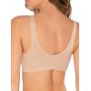 imageFruit of the Loom Womens MultiPack Front Closure Cotton BraSandWhite 2pack
