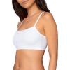 imageFruit of the Loom Womens MultiPack Spaghetti Strap Cotton Sports BraBlack HueBlack HueWhiteWhiteRed HotRed Hot