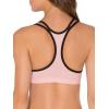 imageFruit of the Loom Womens MultiPack Spaghetti Strap Cotton Sports BraBlushing Rose With BlackCharcoalBlack