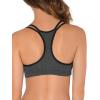 imageFruit of the Loom Womens MultiPack Spaghetti Strap Cotton Sports BraBlushing Rose With BlackCharcoalBlack