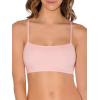 imageFruit of the Loom Womens MultiPack Spaghetti Strap Cotton Sports BraBlushing RoseWhiteWhiteBlack 4pack