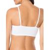 imageFruit of the Loom Womens MultiPack Spaghetti Strap Cotton Sports BraBlushing RoseWhiteWhiteBlack 4pack
