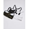 imageFruit of the Loom Womens MultiPack Spaghetti Strap Cotton Sports BraCamoWhiteCharcoal With Black