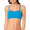 imageFruit of the Loom Womens MultiPack Spaghetti Strap Cotton Sports BraCharcoal HeatherWhiteIsazure