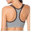 imageFruit of the Loom Womens MultiPack Spaghetti Strap Cotton Sports BraGrey HeatherNavy HeatherBlack