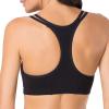 imageFruit of the Loom Womens MultiPack Spaghetti Strap Cotton Sports BraGrey HeatherNavy HeatherBlack
