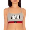imageFruit of the Loom Womens MultiPack Spaghetti Strap Cotton Sports BraHeather GreyCrantastic  Wonder Woman