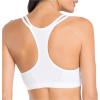 imageFruit of the Loom Womens MultiPack Spaghetti Strap Cotton Sports BraRed Hot With BlackWhiteBlack Hue