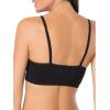 imageFruit of the Loom Womens MultiPack Spaghetti Strap Cotton Sports BraSkinny StripeBlack HueRed Hot