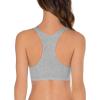 imageFruit of the Loom Womens MultiPack Tank Top Style Sports BraSkinny StripeWhiteHeather Grey