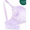 imageFruit of the Loom Womens Smooth Spacer TShirt Bra Breathable UltraSoft Flexible and Invisible Under TeesBlack Hue