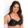imageFruit of the Loom Womens Smooth Spacer TShirt Bra Breathable UltraSoft Flexible and Invisible Under TeesBlack Hue