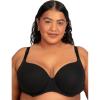 imageFruit of the Loom Womens Fit for Me Collection Plus Size Cotton TShirt BraComfort ampamp Style for Every BodyBlack Hue