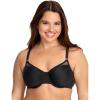 imageFruit of the Loom Womens Smooth Spacer TShirt Bra Breathable UltraSoft Flexible and Invisible Under TeesBlack Hue