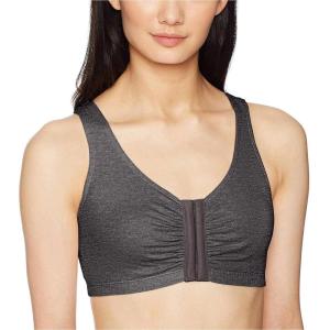 imageFruit of the Loom Womens MultiPack Front Closure Cotton BraCharcoal Heather