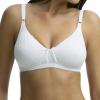 imageFruit of The Loom Womens Lightly Lined WireFree BraWhite Stripe