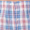 imageFruit of the Loom Mens Broadcloth Short Sleeve Top and Long Pants Pajama SetIvoryBlueRed Plaid