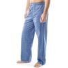 imageFruit of the Loom Mens Broadcloth Short Sleeve Top and Long Pants Pajama SetMedium Blue