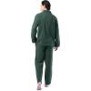 imageFruit of the Loom Mens Flannel Pajama Sleep SetGreen