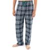 imageFruit of the Loom Mens Flannel Pajama Sleep SetNavyGreen Plaid